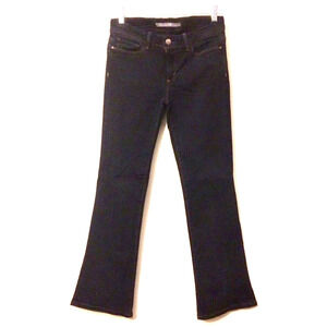 JOE'S JEANS PROVOCATEUR womens 28x30 dark blue boot cut stretch Sophia wash